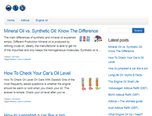 Tablet Screenshot of car-motor-oil.com
